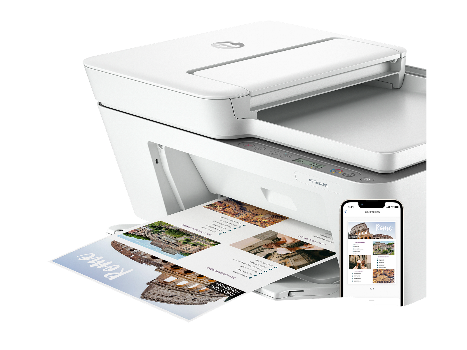 HP DeskJet 4255e All-in-One Printer with 6 Months of Instant Ink for free with HP+, AI-enabled - Image 4